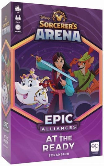 Game Expansion Disney Sorcerers Arena Epic Alliances At The Ready for 2-4 Players 13+ Years Old (EN) USAopoly