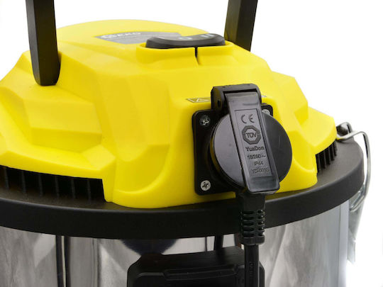 Geko Aspirator Lichide / Solide 1800W cu Inoxidabil Recipient 25lt