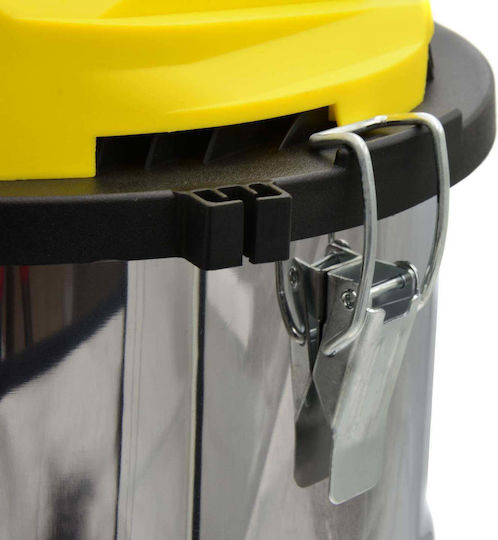 Geko Aspirator Lichide / Solide 1800W cu Inoxidabil Recipient 25lt
