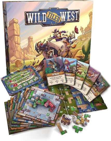 Επιτραπέζιο Παιχνίδι Wild Tiled West για 1-5 Παίκτες 13+ Ετών (EN) Dire Wolf