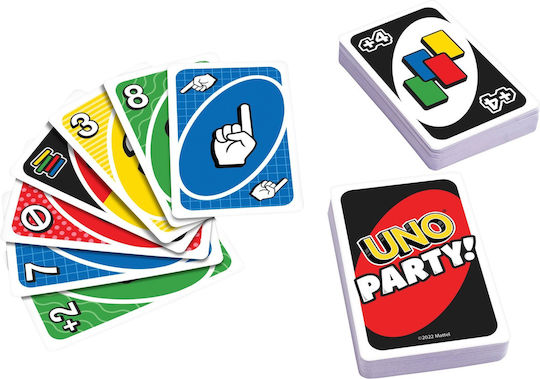 Joc de Societate Uno Party 7+ Ani (EN) Mattel