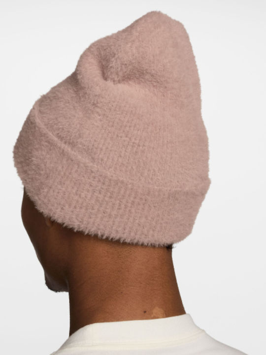 Peak Beanie Unisex Beanie Knitted in Pink color