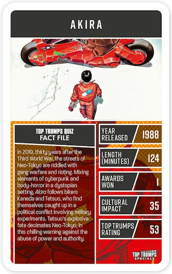 Настолна игра Guide to Anime Movies Top Trumps за 2+ играчи 6+ години (EN) Winning Moves