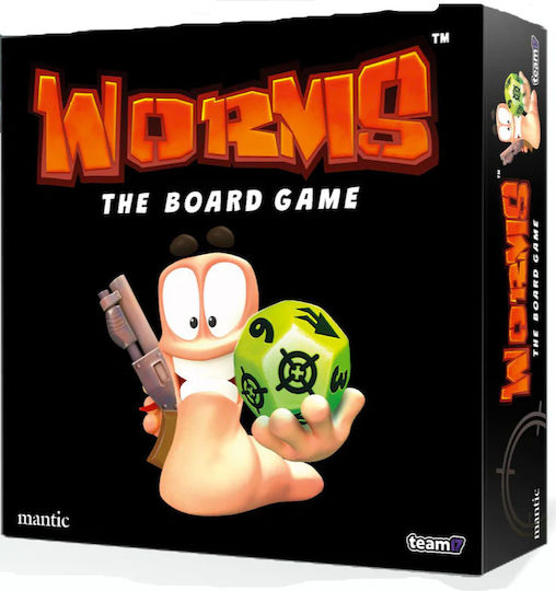 Board Game Worms™: The Board Game for 2-6 Players 10+ Years Old (EN) Mantic