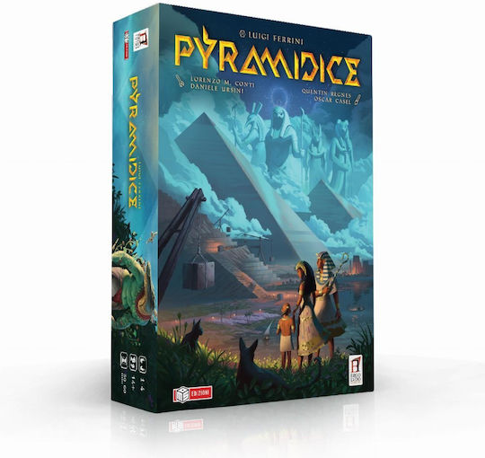 Επιτραπέζιο Παιχνίδι Pyramidice για 1-4 Παίκτες 12+ Ετών (EN) Ares Games