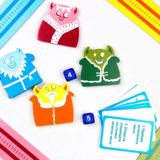 Joc de Societate Math Game pentru 2-4 Jucători 6+ Ani Chalk & Chuckles