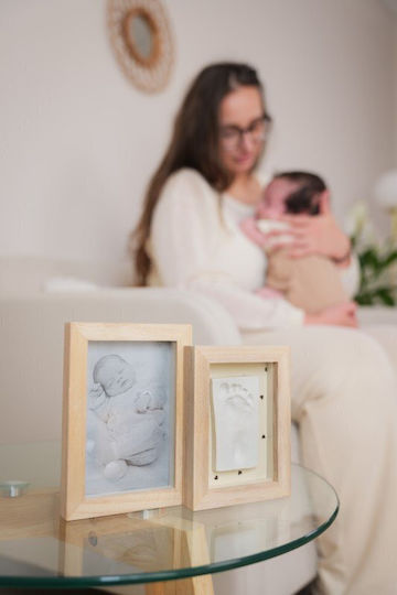 Baby Wise Baby Memory Gift for Babies Made of Wood
