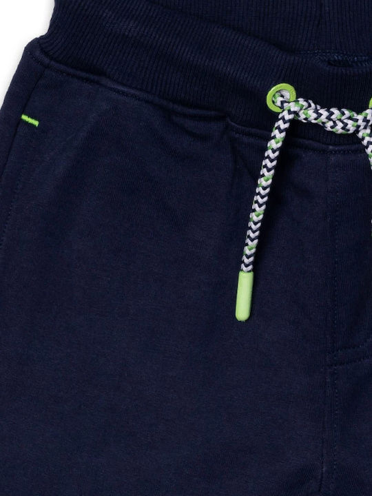 Kinder-Shorts/Bermudas Stoff Marineblau