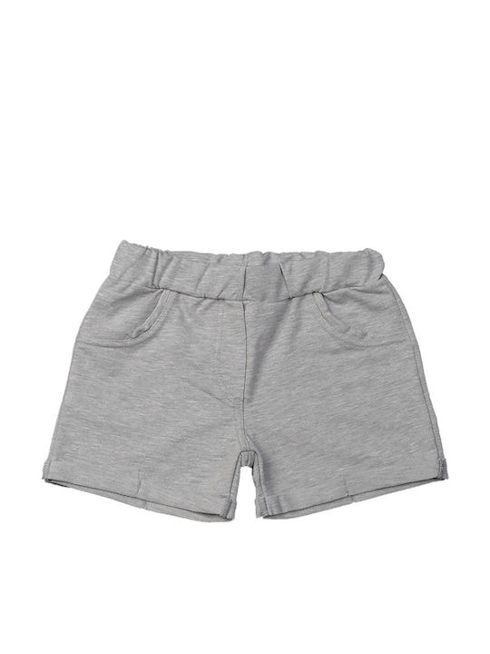 Șort/Salopetă Copii din Material Textil Gri