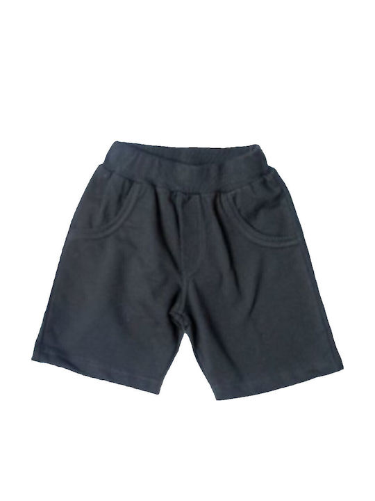 Kids' Shorts/Bermudas Fabric Grey/Black 2pcs