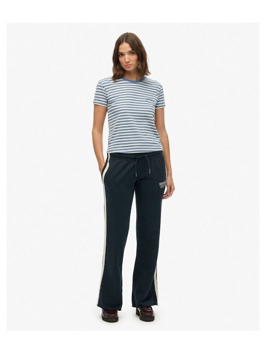 Jogginghose Ausgestellt Eclipse Navy