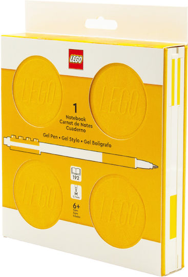 Lego Yellow Σημειωματάριο Στυλό