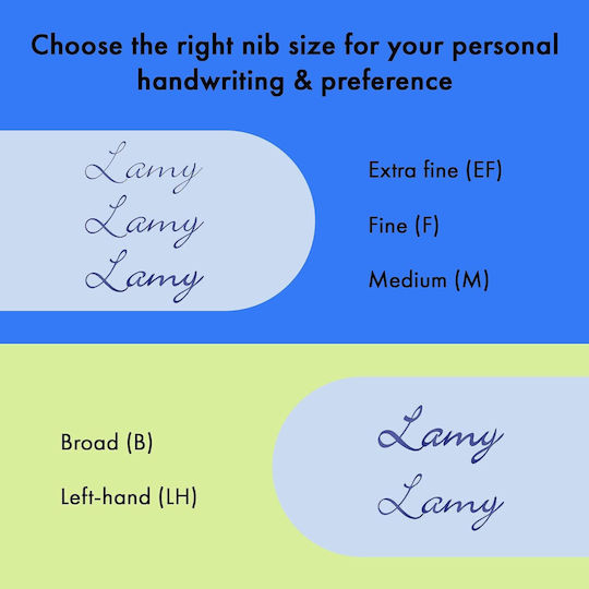 Lamy Safari Writing Pen Fine Yellow made of Plastic with Blue Ink