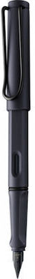 Lamy Safari Πένα Γραφής Extra Fine Γκρι από Πλαστικό με Μαύρο Μελάνι