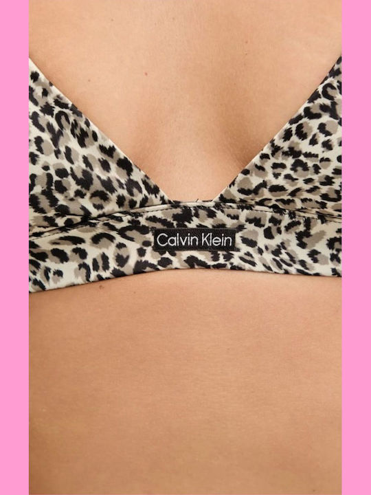 Calvin Klein Signature Satin Бралет Триъгълен Сутиен 000qf78392
