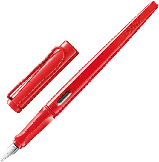 Lamy Joy Calligraphy Pen Fine 1.5mm Red made of Plastic with Blue Ink