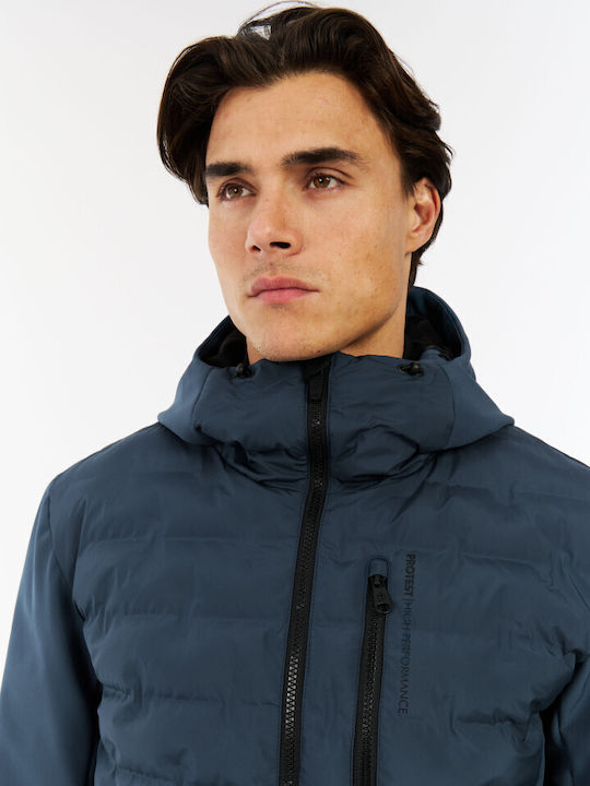 Protest 6711444-643 Ανδρικό Μπουφάν Soft Shell για Σκι & Snowboard Μπλε