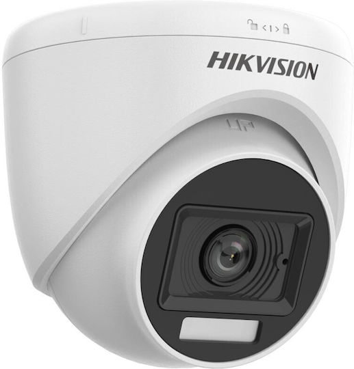 Hikvision DS-2CE76D0T-LPFS CCTV Cameră de Supraveghere Full HD 1080p Rezistentă la apă cu Microfon și Lentilă 2.8mm