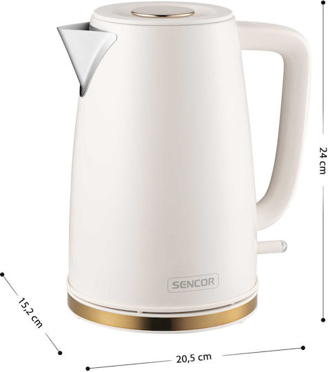 Sencor Βραστήρας Ταξιδίου 1.7lt 2200W Καφέ