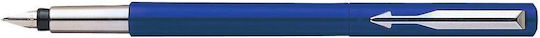 Parker Vectorpen Ανταλλακτική Μύτη Πένας Medium Μπλε από Πλαστικό με Μπλε Μελάνι και με 1 Ανταλλακτικές Μύτες