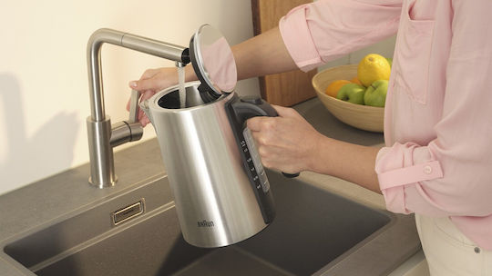 Braun Kettle Travel Size 1.7lt 2200W Brown