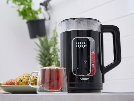 MPM Kettle Travel Size 1.5lt 1500W Brown