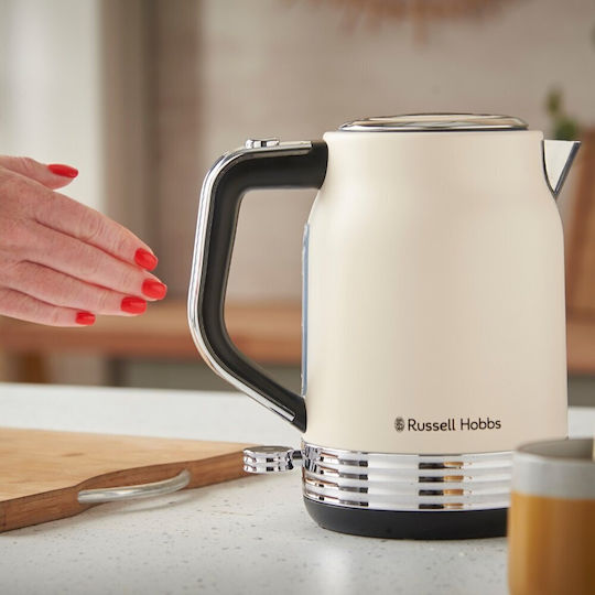 Russell Hobbs Hanley Retro Jasmine Reisekessel 1.7Es 2400W Grau