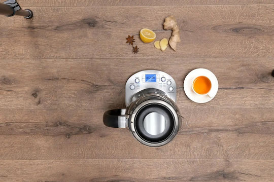 Alpina Appliances Електрическа Кана 1.7л 2200W Кафява