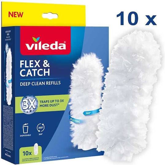 Vileda Flex&catch Ανταλλακτικό Σφουγγαρίστρας 10τμχ 177662
