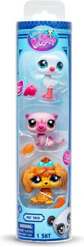 Littlest Pet Shop Трио В Тръба Комплект От 3 Селски Вибрации