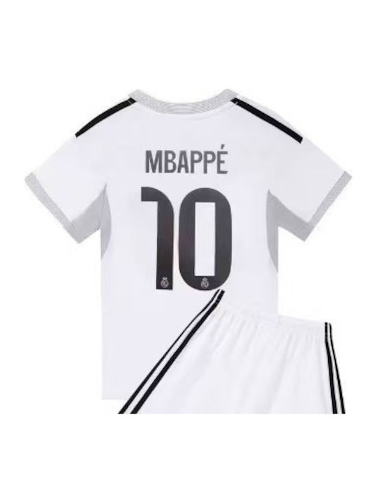 King Παιδικό Σετ Εμφάνισης Ποδοσφαίρου Mbappe Home