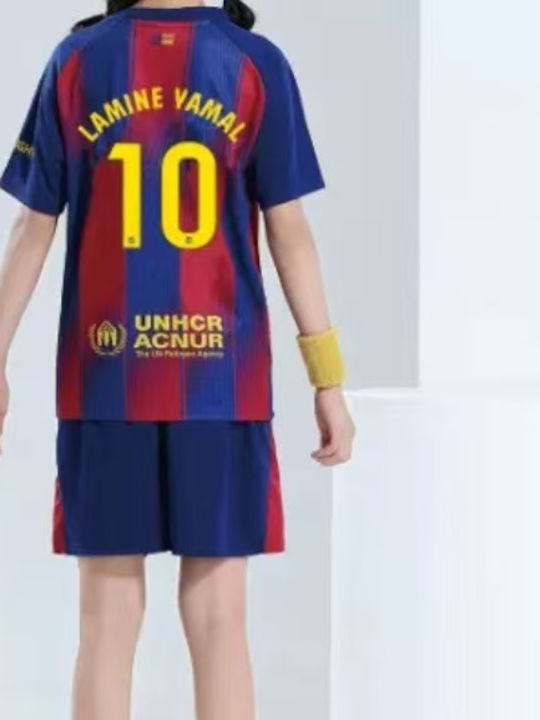 King Παιδικό Σετ Εμφάνισης Ποδοσφαίρου Yamal Barca Home 2026