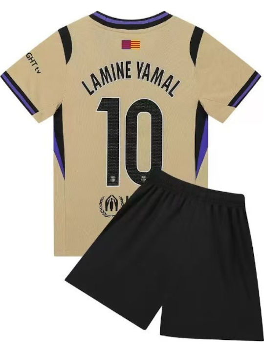 King Παιδικό Σετ Εμφάνισης Ποδοσφαίρου Yamal Barca Away 2026