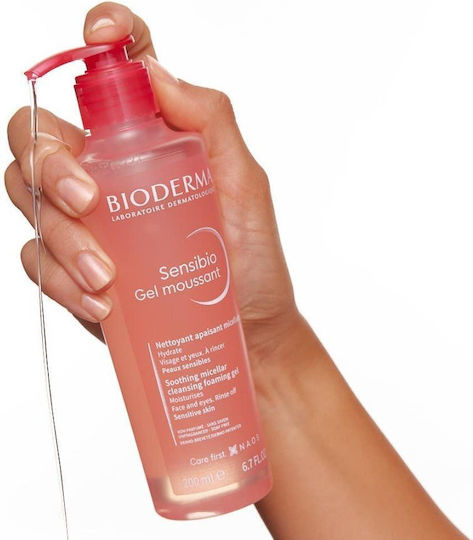 Sensibio Gel Moussant Gel Calmant de Curățare pentru Piele Sensibilă