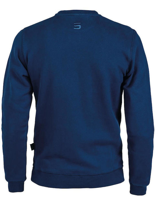 STOP Мъжко Суитшърти Работно Тъмносин Fleece