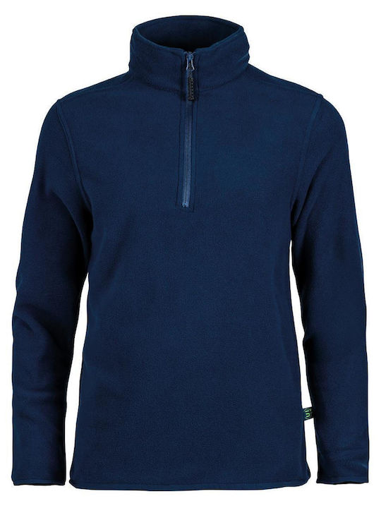 STOP Ανδρική Μπλούζα Εργασίας Μαύρη Fleece
