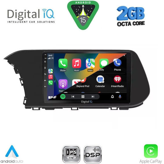 Digital IQ Автомобилна Аудио Система (Блутут/USB/WiFi/GPS/Apple-Carplay/Android-Auto) с Тъчскрийн 10"