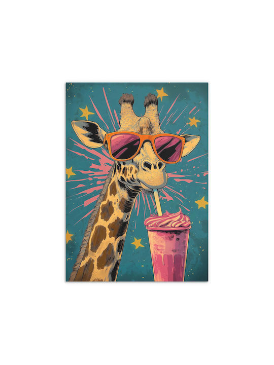Bunte Poster Lustige Bilder Wand Mädchen 70x100