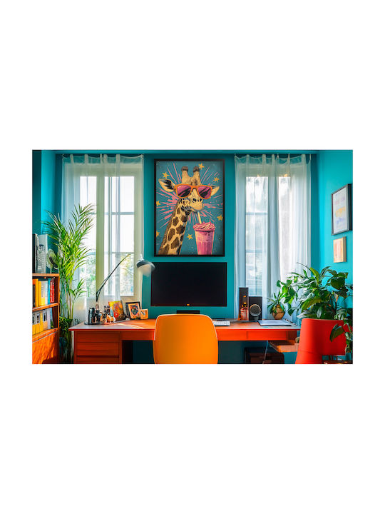 Bunte Poster Lustige Bilder Wand Mädchen 70x100