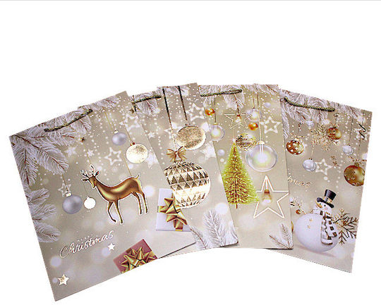 Christmas Paper Gift Bag Merry Christmas 30x42x12cm 1 Piece 3125
