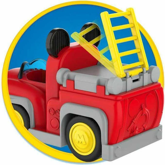 Disney Junior Mickey Mouse Fire Truck Vehicle Mickey Figure