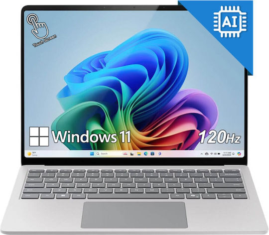 Microsoft Surface Laptop 7 Copilot+ 13.8" Touchscreen 120Hz (Ultra 7-266V/32GB/512GB SSD/W11 Pro) Platinum (International English Keyboard)