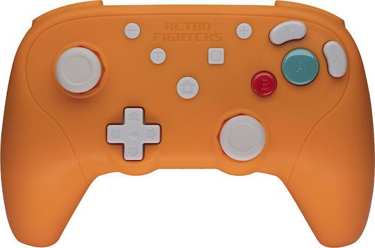 Retro-Fighters BattlerGC Wireless Gamepad pentru PC / Switch Portocaliu