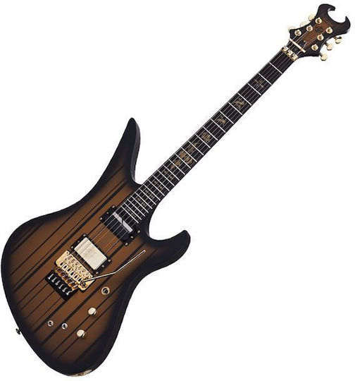Schecter Custom Electric Guitar Heavy with S Pickup Configuration Black