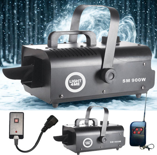 Light4me Μηχανή Χιονιού 900W με Ασύρματο / Ενσύρματο Χειριστήριο