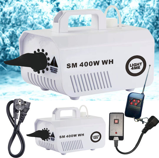 Light4me Snow Machine 400W Wireless / Wired Remote