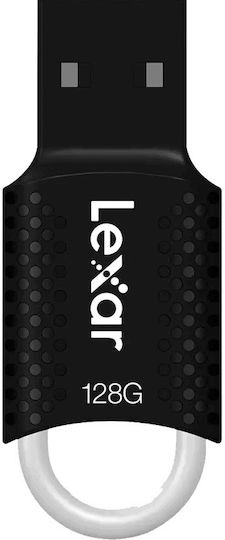 Lexar Jumpdrive V40 128GB USB 2.0 Stick Μαύρο