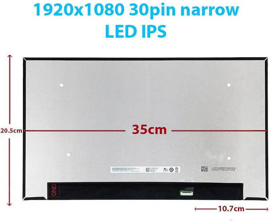 Laptop Screen Monitor Asus 18010-15653200 B156han02.5 B156han02.6 B156han02.9 15.6" 1920x1080 30 Pins Ips Code 1-scr0246