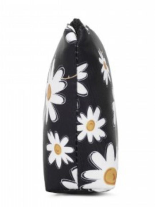 Miss Lulu Multi-functional Charming Print Cosmetic Bag & Storage Bag Travel Everyday Use Black