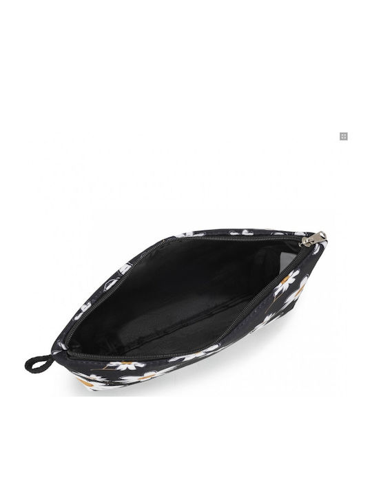 Miss Lulu Multi-functional Charming Print Cosmetic Bag & Storage Bag Travel Everyday Use Black